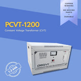 1200 VA Constant Voltage Transformer providing reliable voltage stabilization for computers, routers, and lab instruments.