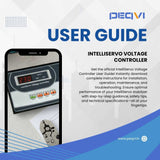 User guide for PEQVI Smart Automatic Single Phase Digital Servo Stabilizer Control Ciruit 