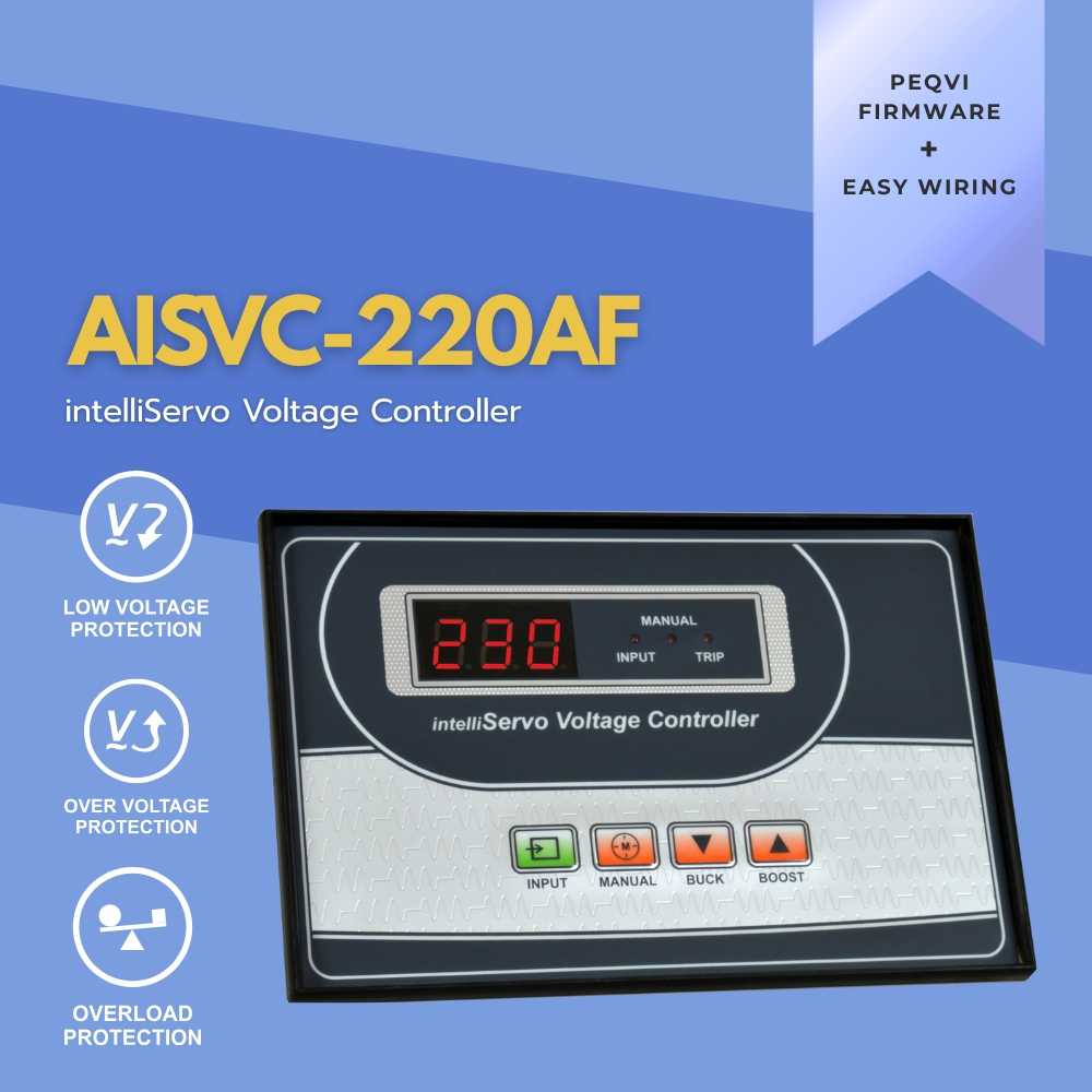 Smart Automatic Single Phase Digital Servo Stabilizer Control Ciruit (AISVC-220AF)