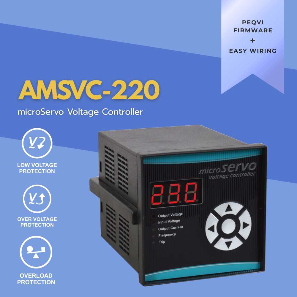 Digital Single Phase Servo Control Card Module (AMSVC-220)