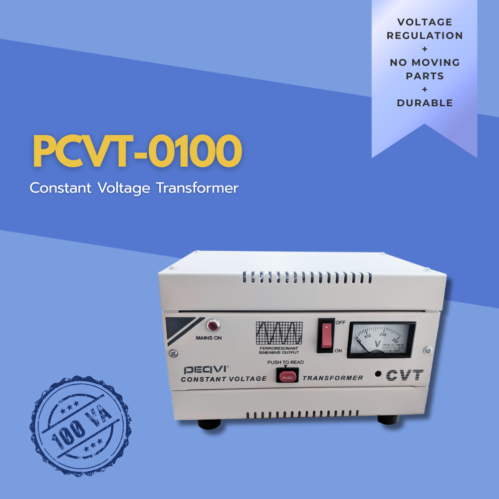 PEQVI 100 VA Constant Voltage Transformer PCVT-0100 for computers and telecom devices
