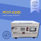 250 VA PEQVI CVT for medical instruments, computers, and telecom systems protection