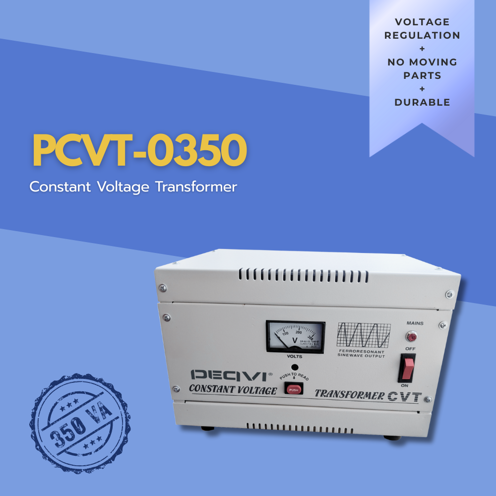 PEQVI 350 VA Constant Voltage Transformer PCVT-0350 ensuring smooth voltage stability