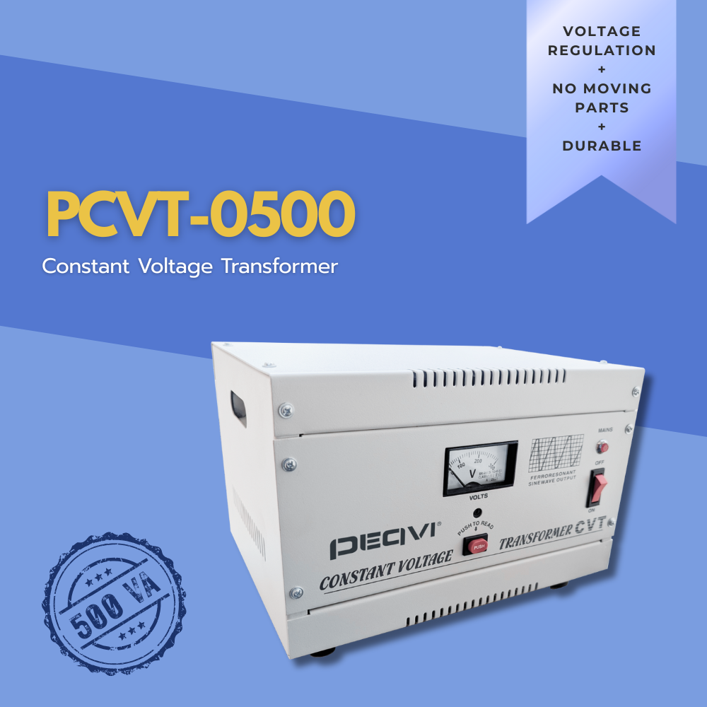 500 VA PEQVI CVT PCVT-0500 ensuring precise voltage for sensitive devices