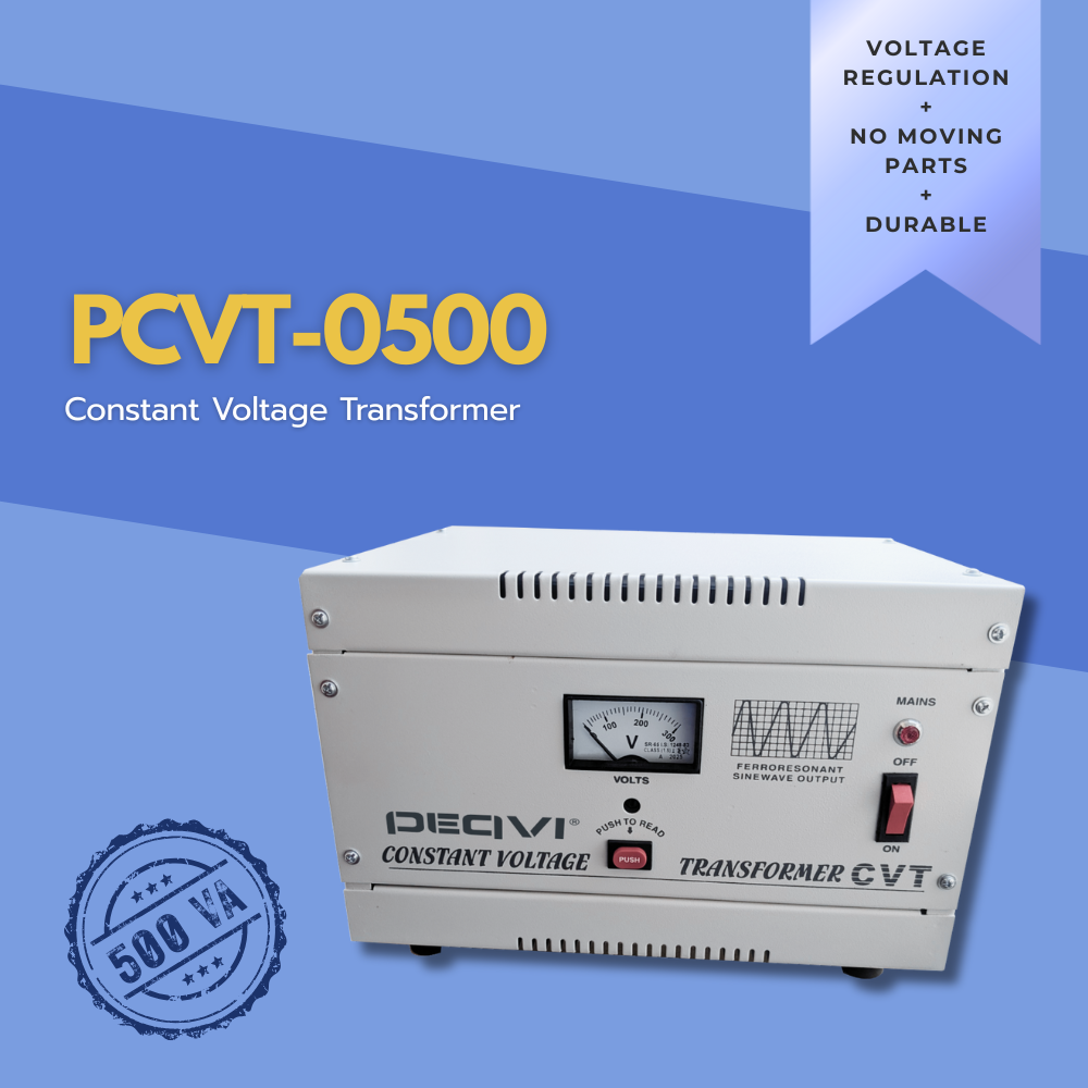 Reliable 500 VA CVT PCVT-0500 for network and telecom systems