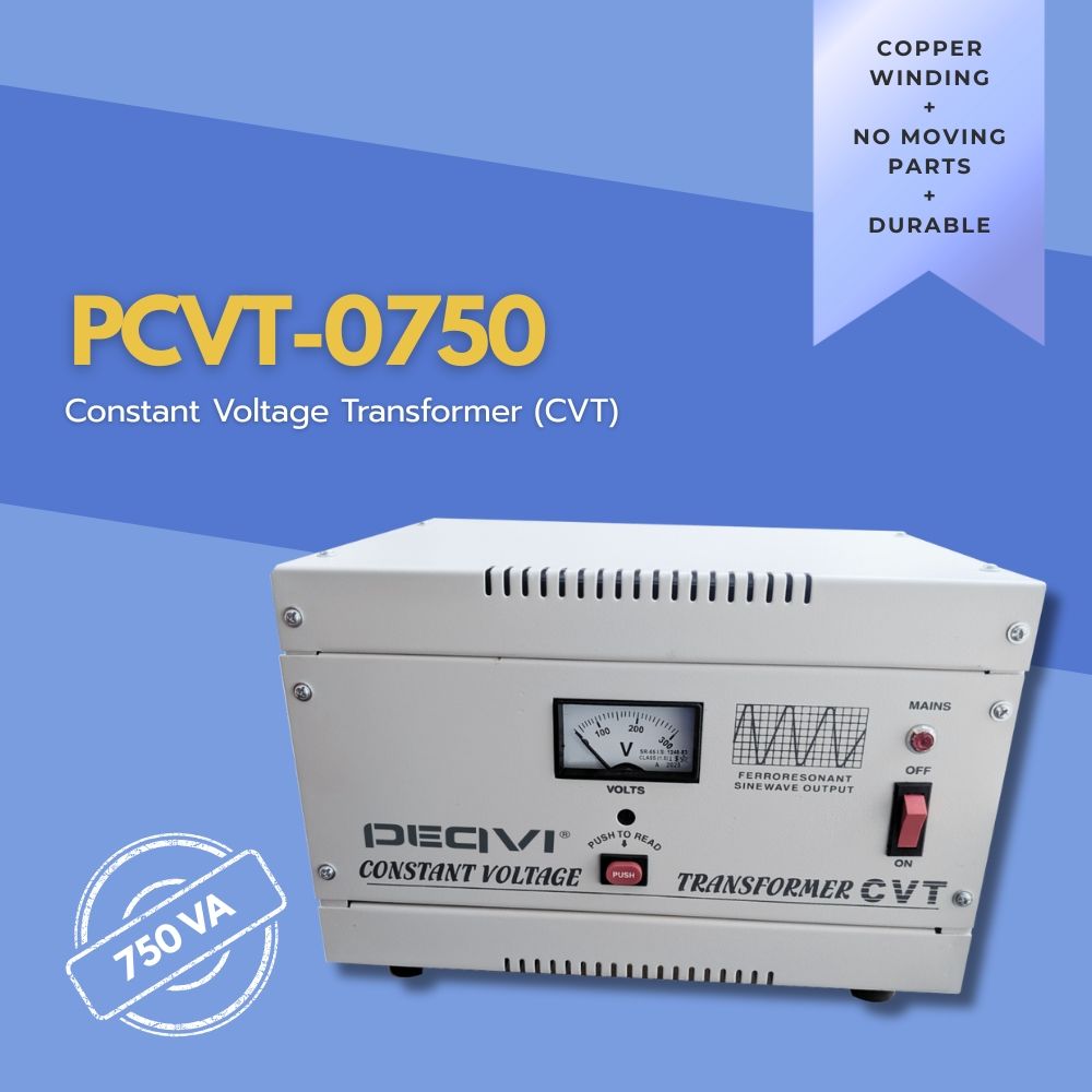 750 VA CVT for high-quality regulated voltage performance