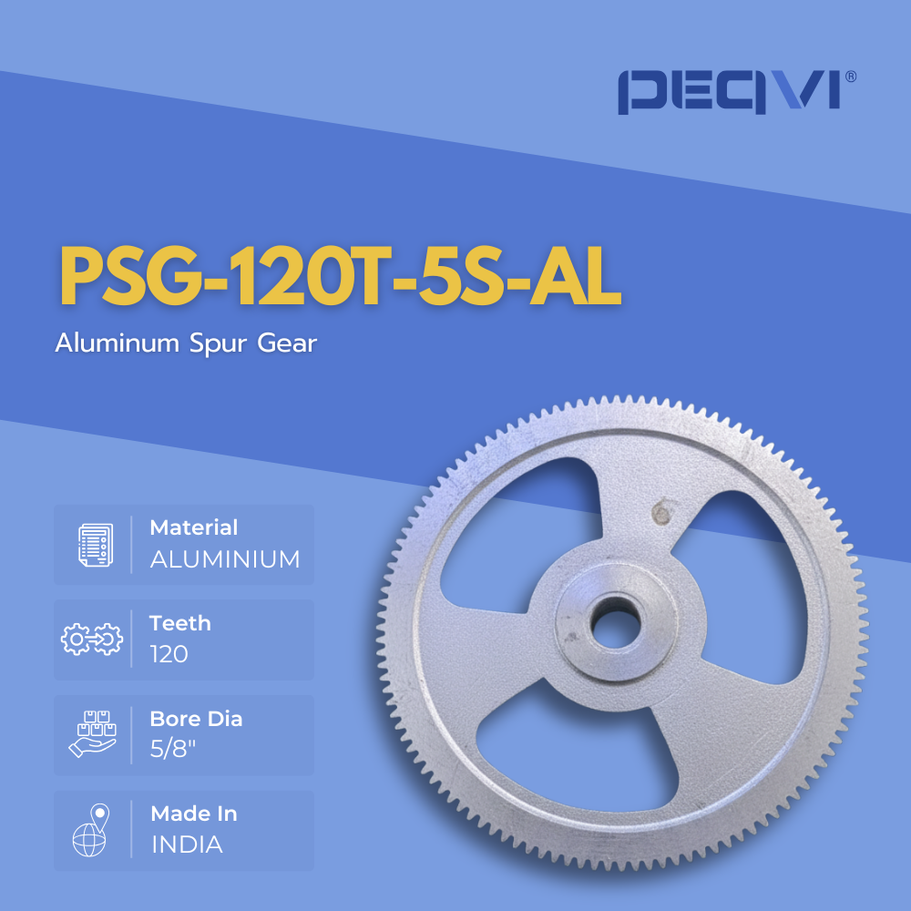 High-quality PEQVI aluminium spur gear for precision machinery