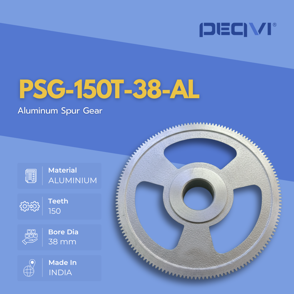Industrial-grade PEQVI spur gear with premium build quality