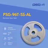 High-strength aluminium gear wheel engineered by PEQVI